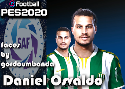 PES 2020 Faces Dani Osvaldo by Gordoumbanda