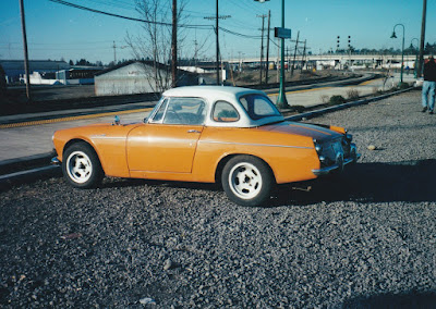 1966 Datsun 1600 in Vancouver, Washington, in February 2001