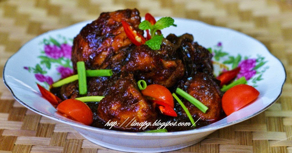 Resepi Ayam Kicap Pedas Madu Karipoley (Daun Kari 