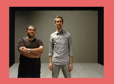 Imagen 02. labrujulazul 2013/02/10. Montaje gráfico para la foto de archivo de Bassam El Baroni  (izquierda) y Jeremy Beaudry.  Colectivo ACAF