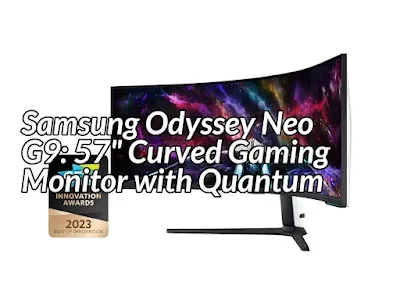 Samsung Odyssey Neo G9: 57" Curved Gaming Monitor with Quantum Mini-LED