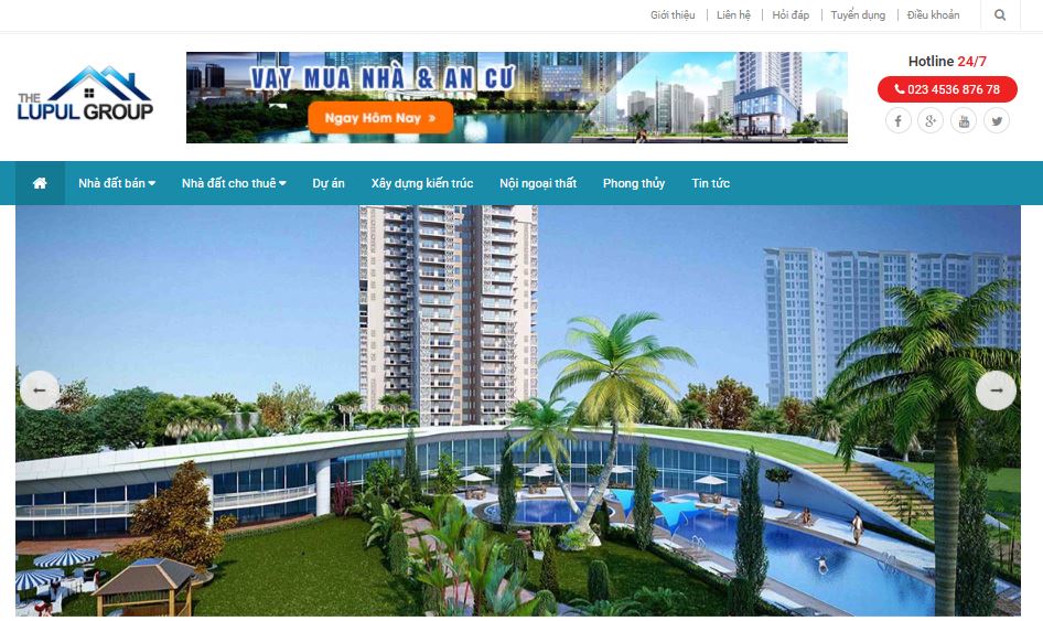  Mẫu blogspot bất động sản miễn phí