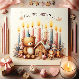 Happy Birthday pictures with candles free Download