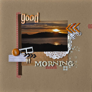 Scrapbooking: Good Morning