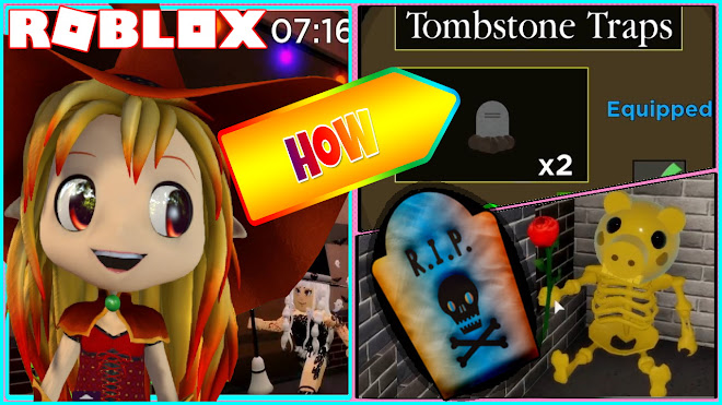 ROBLOX PIGGY! How To Get SECRET TOMBSTONE TRAP!