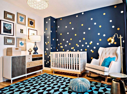 22 Inspirasi Desain Kamar  Bayi Laki Laki Minimalis Sederhana 