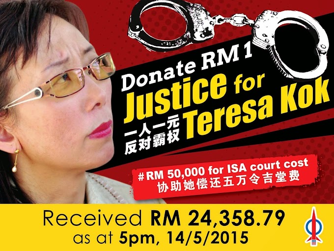 [Video] Woi Gila ! @teresakok Minta Duit RM50,000 Daripada Rakyat