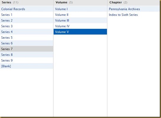 Pennsylvania Archives, Colonial Records, Series 7, Volume V
