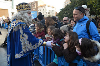 Recibimiento a los Reyes Magos en Barakaldo