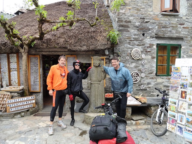 Sideropolitano chegando no "Caminho de Santiago de Compostela"