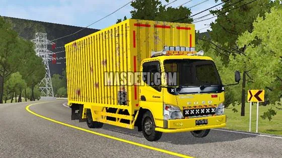 Mod Truck Canter HDL Box Kalimantan