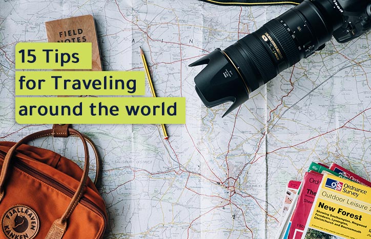 15 Tips for Traveling around the world