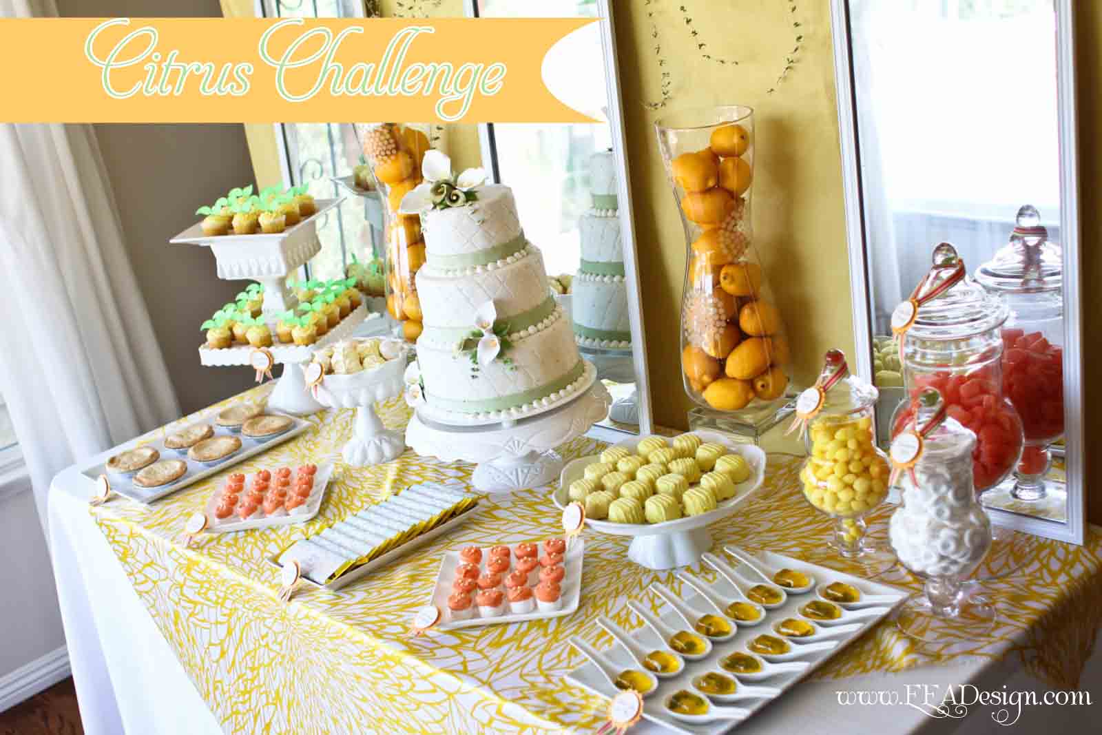 Enchanted Events & Design: Citrus Vendor Challenge