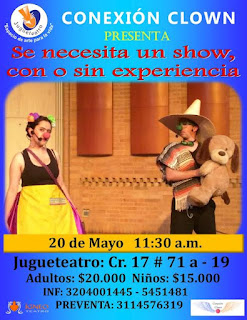 Se necesita un show con o sin experiencia | Teatro Jugueteatro