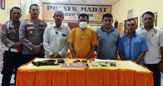 Gerak Cepat Polsek Madat Polres Aceh Timur Ungkap Narkoba