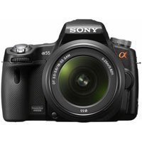 Sony a55 DSLR Camera with 18-55mm zoom lens