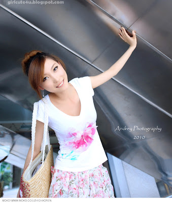 Li-Fan-Pink-and-White-03-very cute asian girl-girlcute4u.blogspot.com