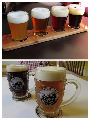 Craft beer from Cervecería del Valle Sagrado in Ollantaytambo Peru