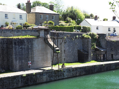 China Clay chute Charlestown Cornwall