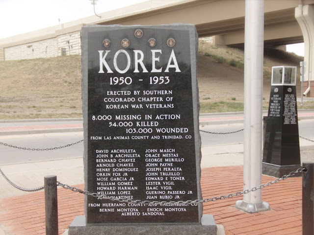 stone tablet for the Koreaen War