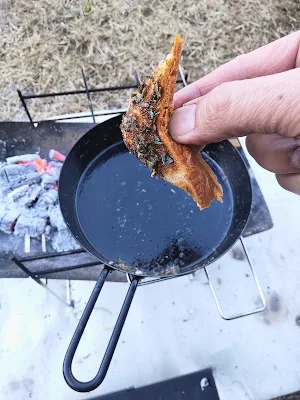 サバ缶キャンプ飯