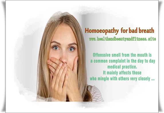 Homoeopathy  for bad breath