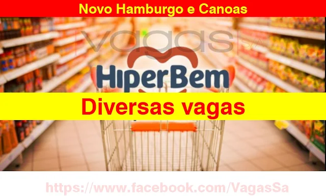 Rede de Supermercados abre vagas em Novo Hamburgo e Canoas