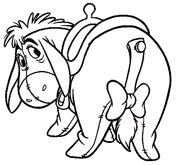 Download Coloring kids cartoon cute disney " eeyore