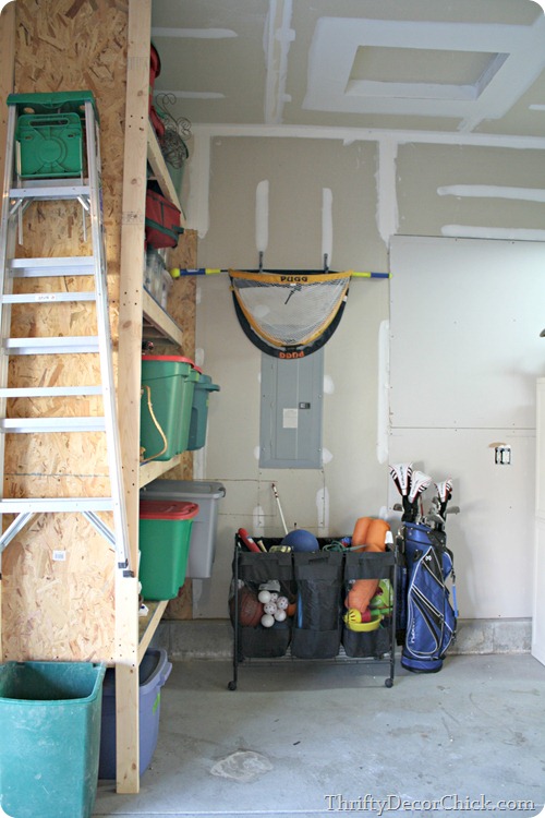 kid toy garage organization