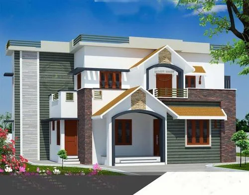 Duplex House Design - Small Modern Duplex House Design Pictures - Duplex house design - NeotericIT.com