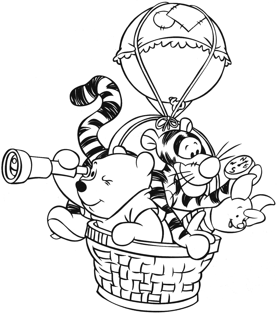 Winnie The Pooh Coloring Pages 8