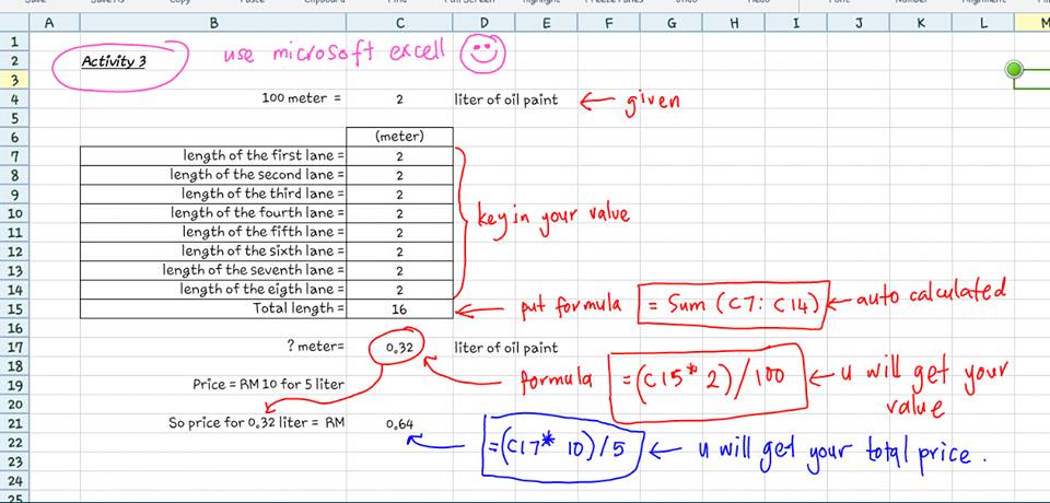 Contoh Jawapan Kerja Projek Matematik Tambahan (Pulau 