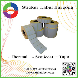 sticker label barcode jawa tengah