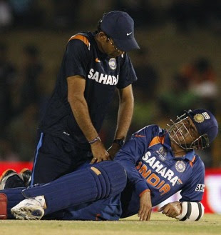 Sehwag injury