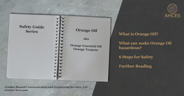 Safety Guide Series Orange Oil aka D-Limonene