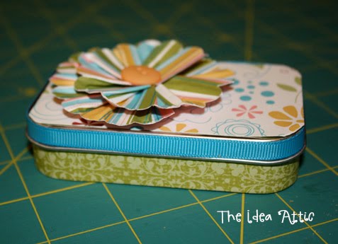 Upcycled Altoid Tin  Mod Podge Crafts 