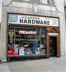 Candey Hardware in Dupont Circle.