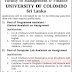 Programme Assistant - Clerical Assistant on Assignment, Computer Lab Assistant on Assignment, Office Assistant on Assignment - Faculty of Management & Finance - University of Colombo-05-05-16