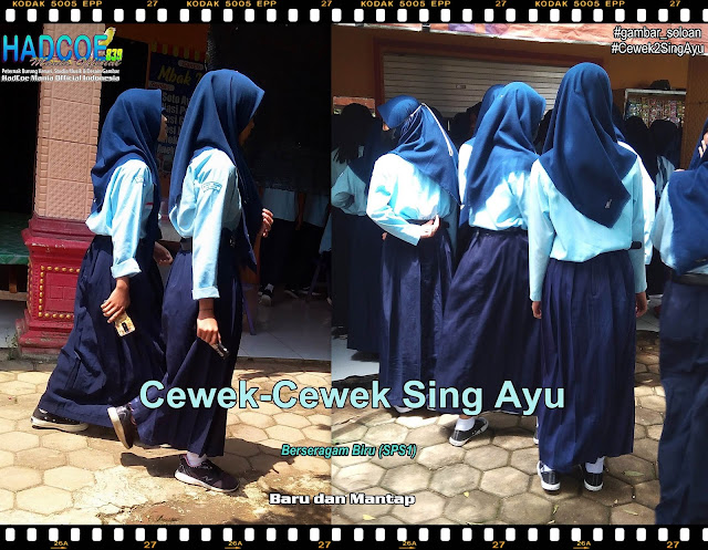 Gambar Soloan Terbaik di Indonesia - Gambar SMA Soloan Spektakuler Cover Biru (SPS1) – 34 A DG