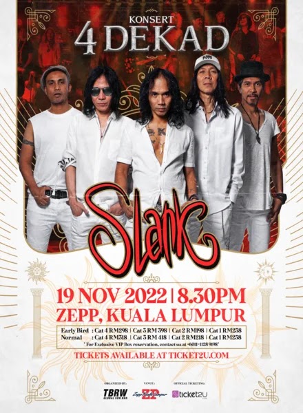 Konsert 4 Dekad Slank Di Zepp Kuala Lumpur