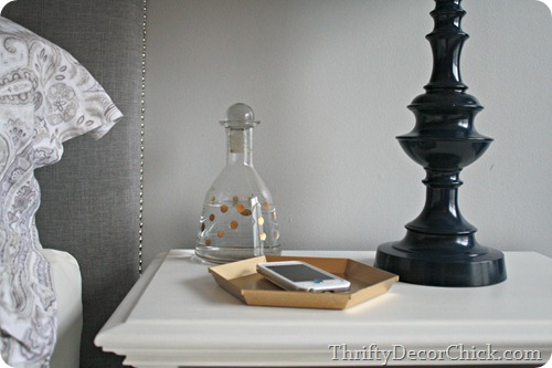 target tray spray painted