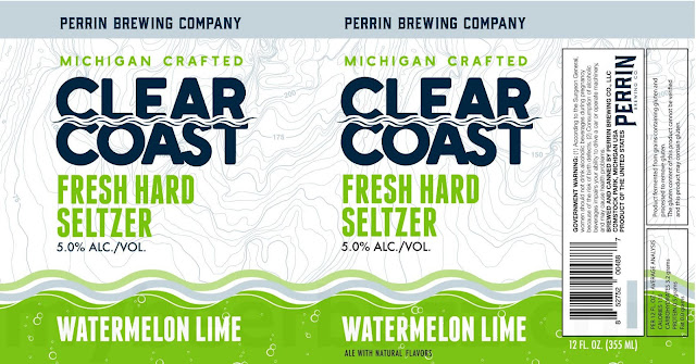 Perrin Brewing Adding Clear Coast Fresh Hard Seltzer:  Mixed Berry, Watermelon Lime & Mango Guava