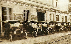 Servicio de Taxis en Cuba en 1914