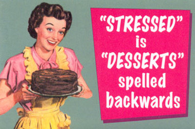 Stress relief: CAKE!