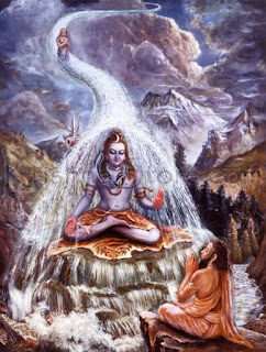 Goddess Ganga doing Abhishek of Lord Shiva at Trimbak