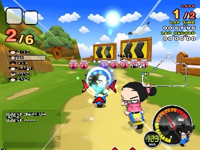 Auto Racing Games  Free Online Download on Review  Pucca Racing  World Bike Tour   Game Online   Pucca Racing