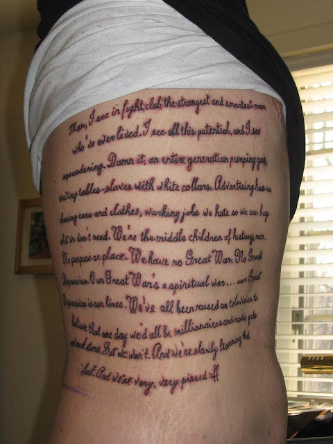 Literary Tattoos