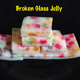 Broken Glass Jelly/Agar Agar Pudding