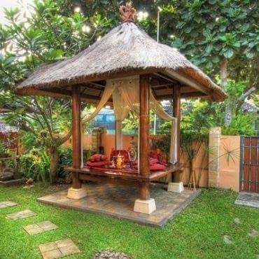 22 Design Gazebo untuk Taman Rumah yang Indah