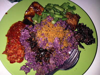 nasi kalong bandung, menu nasi kalong 